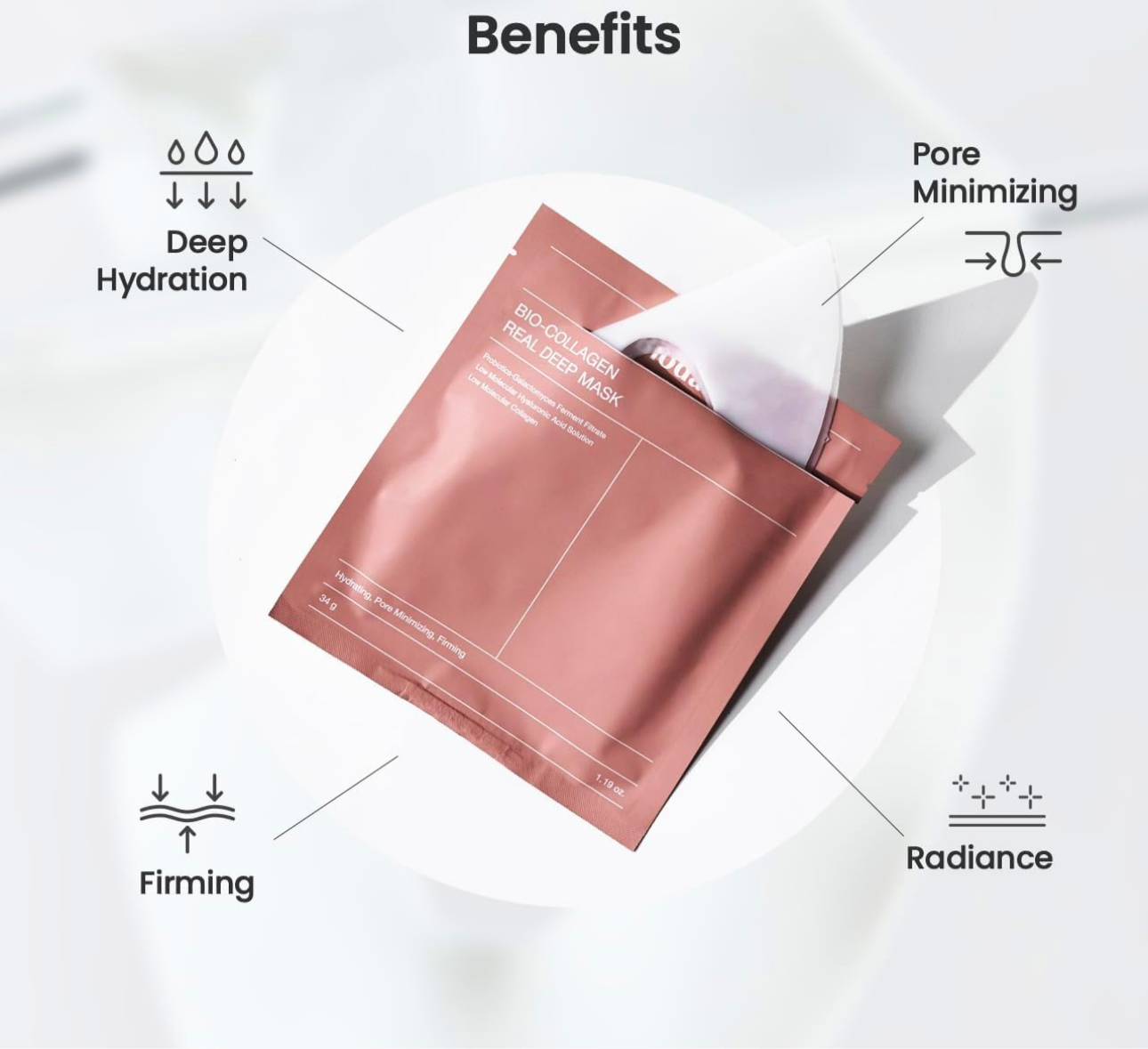 Collagen Anti-Wrinkle Firming Face Mask 1Count (Pack of 1)