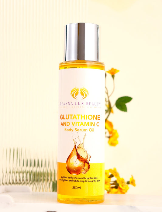 Deanna Lux Beauty Glutathione & Vitamin C Body Serum Oil