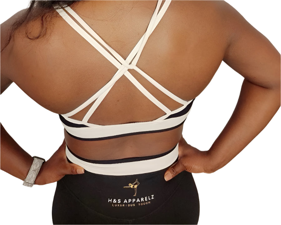 Sports Bra+High Waisted Legging/Shorts(Brown set)