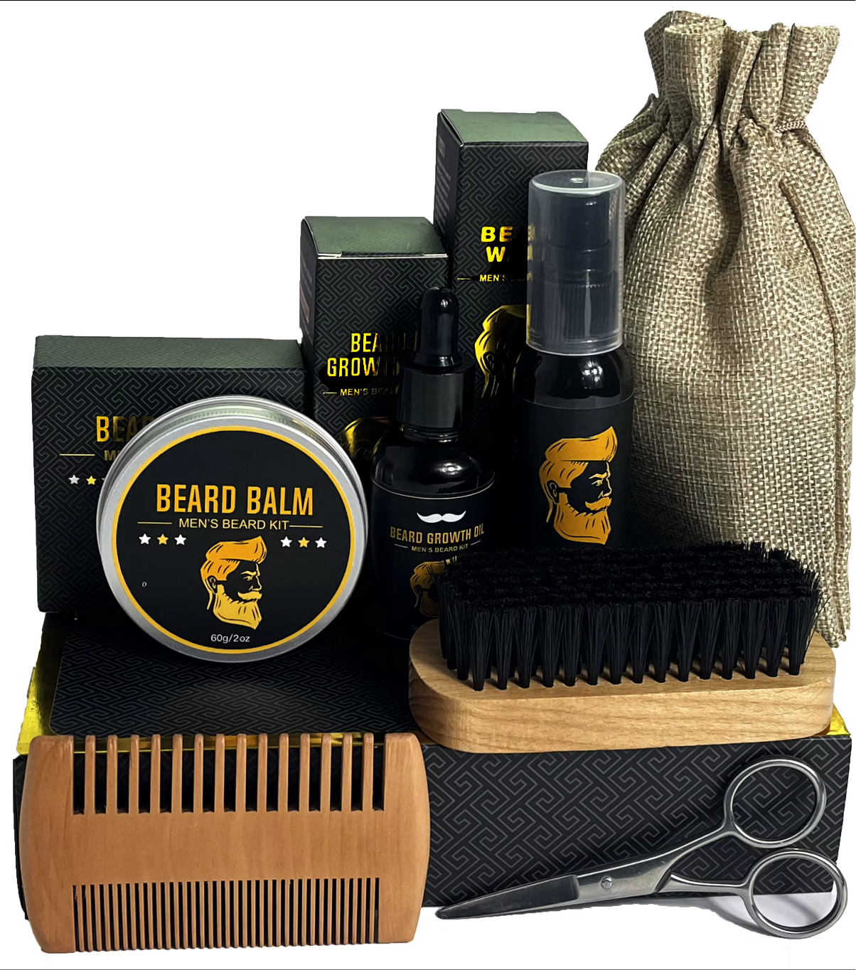 Men’s Beard Kit – Complete Grooming Set