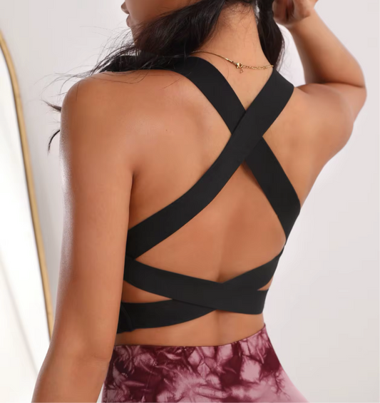 Cross Back Sport Bra