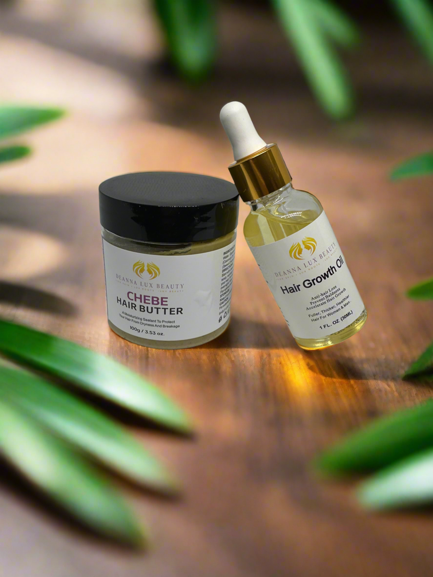 Hair Growth Oil &Chebe Hair Butter bundle