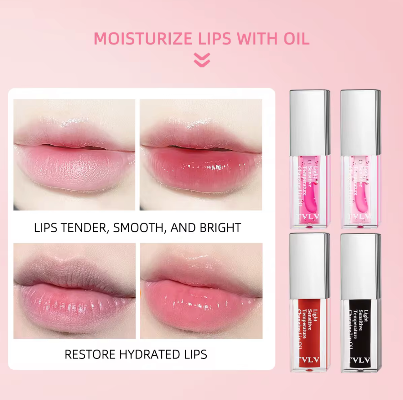 TVLV Light Sensitive Temperature Changing Lip Oil