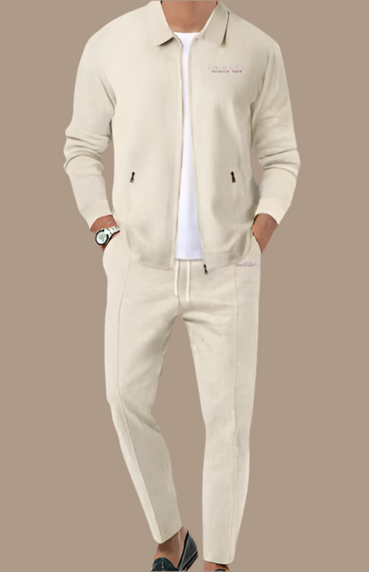 Men’s Casual Zip-Up Tracksuit