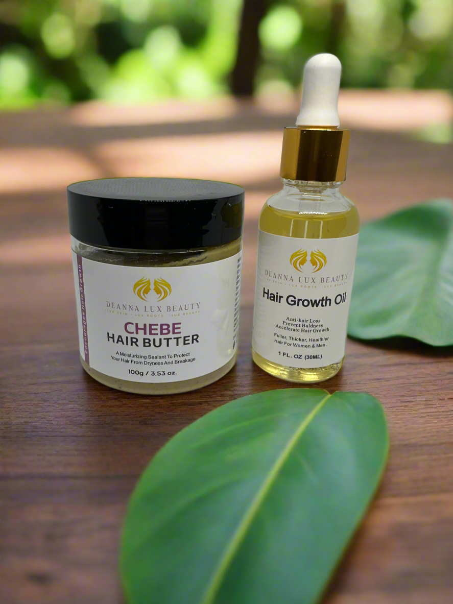 Hair Growth Oil &Chebe Hair Butter bundle